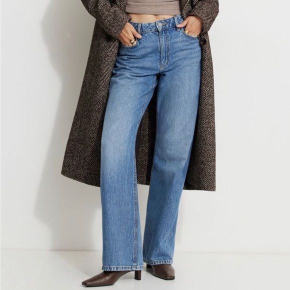Dynamite-Heidi Wide Leg Jeans - Picture 1 of 6